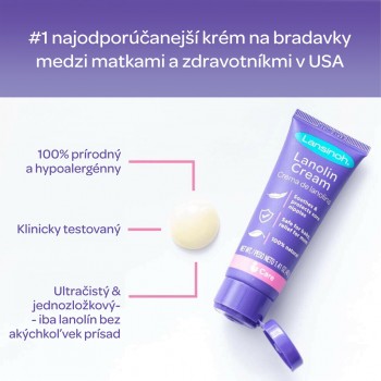 LANSINOH HPA® Krém na bradavky lanolínový 10 ml