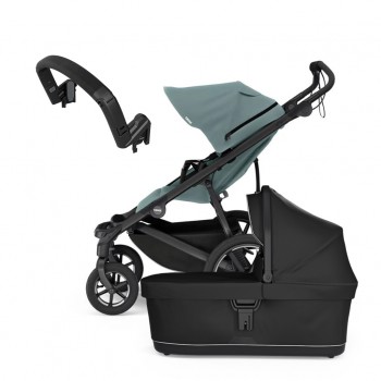 THULE Kočík Urban Glide 4-wheel Mid Blue/Black set M