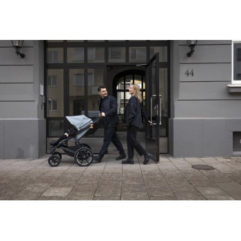 THULE Kočík Urban Glide 4-wheel Mid Blue/Soft Beige set M