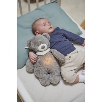 Philips AVENT Pestúnka detská video SCD891/26+NATTOU Uspávačik 4v1 Sleepy Bear Grey 0m+