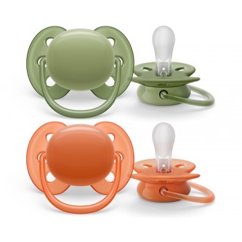 Philips AVENT Cumlík Ultrasoft Premium neutral 18m+ 2 ks
