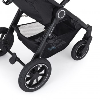 PETITE&MARS Kočík športový Street2 Air Black Ultimate Grey + PETITE&MARS fusak Jibot ZADARMO