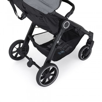 PETITE&MARS Kočík športový Street2 RWS Black Ultimate Grey + PETITE&MARS fusak Jibot ZADARMO