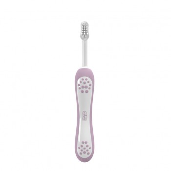 CHICCO Kefka zubná pre deti Lilac 6-36m