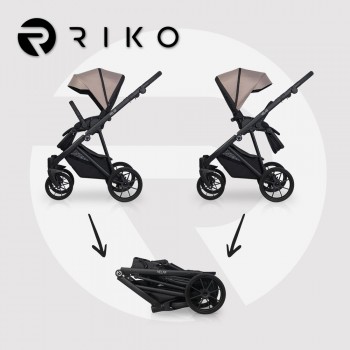 Wózek dziecięcy Riko Velar 02 Sand 