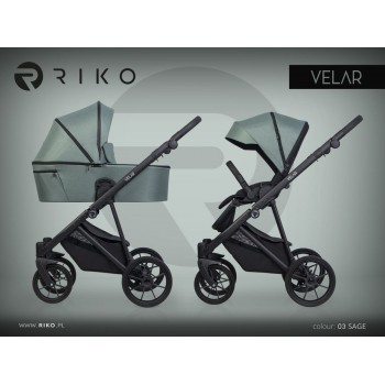 Wózek dziecięcy Riko Velar 03 Sage 