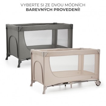 KINDERKRAFT Postieľka cestovná Joy 2 Beige