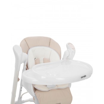 Baby high chair Carrello Cascata CRL-10303/1 2023 Cream Beige