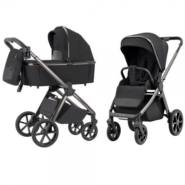 Baby stroller 2in1 CARRELLO Omega CRL-6530/1 Absolute Black