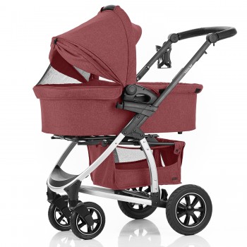 Baby stroller 2in1 CARRELLO Vista CRL-6506 Ruby Red