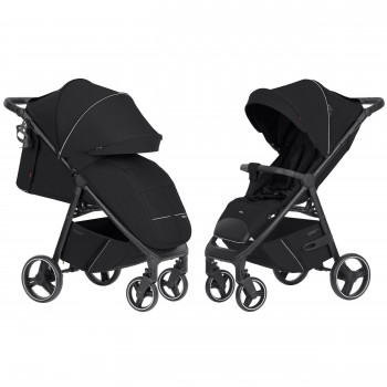 Baby stroller CARRELLO Bravo 2024 CRL-8512 Pure Black