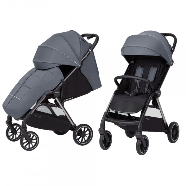 Baby stroller Carrello Delta CRL-5517 Lava Grey
