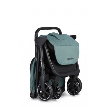 EASYWALKER Kočík kombinovaný Jimmey Indigo Blue XXL AIR + RWS + Jackey Forest Green