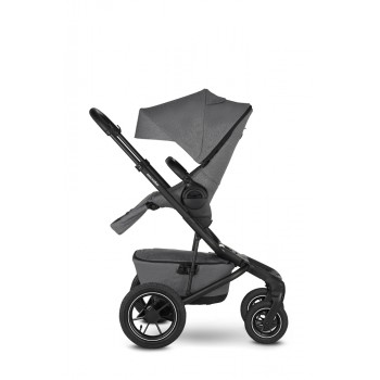 EASYWALKER Kočík kombinovaný Jimmey Iris Grey XXL AIR + RWS + Jackey Shadow Black