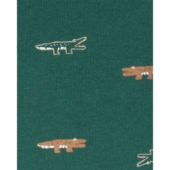 CARTER'S Body dlhý rukáv Blue/Green Safari chlapec 4ks NB/ veľ. 56