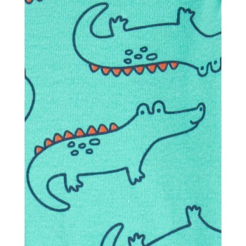 CARTER'S Body dlhý rukáv Blue/Gray Animal chlapec 4ks NB/ veľ. 56