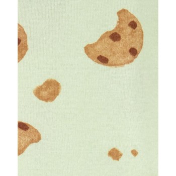 CARTER'S Body dlhý rukáv Milk&Cookies neutrál 4ks NB/ veľ. 56