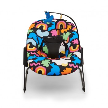 KINDERKRAFT Hojdacie lehátko Calmee Happy Shapes 0m+, do 9kg