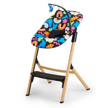 KINDERKRAFT Hojdacie lehátko Calmee Happy Shapes 0m+, do 9kg