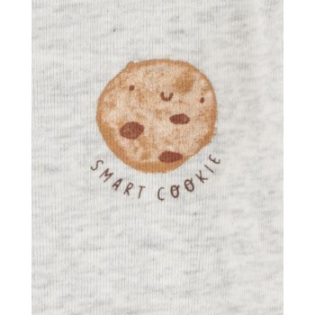 CARTER'S Body dlhý rukáv Milk&Cookies neutrál 4ks 6m/ veľ. 68