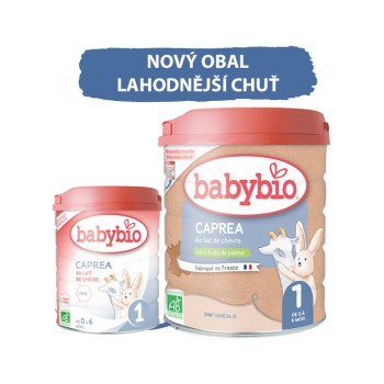 BABYBIO CAPREA 1 plnotučné kozie dojčenské bio mlieko 800 g