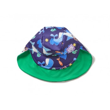BAMBINO MIO Čiapka detská kúpacia, UPF 40+, Ocean, 38-46 cm -0-12 m