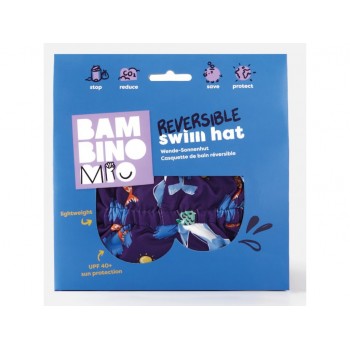 BAMBINO MIO Čiapka detská kúpacia, UPF 40+, Ocean, 38-46 cm -0-12 m
