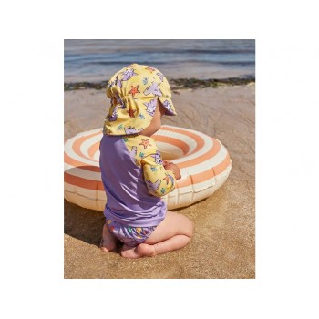 BAMBINO MIO Čiapka detská kúpacia, UPF 40+, Sand, 44-52 cm -1-2 r