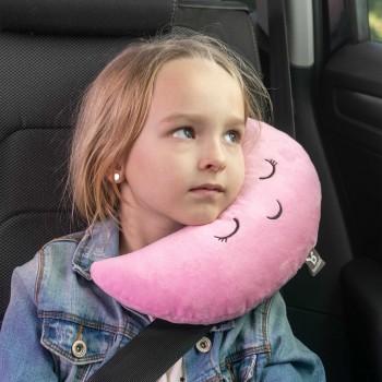 BENBAT Vankúšik cestovný Mooni Pink 4r+