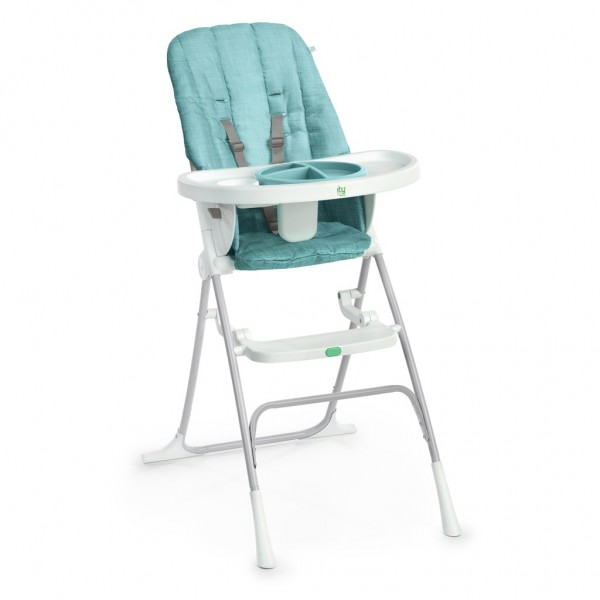 INGENUITY Stolička jedálenská skladacia Sun Valley™ Teal 6m+ do 15 kg