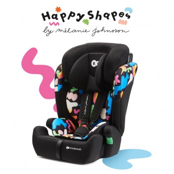 KINDERKRAFT Autosedačka Comfort up i-size Happy shapes (76-150 cm)