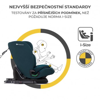 KINDERKRAFT Autosedačka Oneto3 i-Size 76-150cm + Isofix Harbor blue