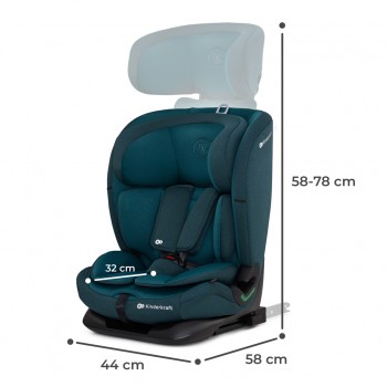 KINDERKRAFT Autosedačka Oneto3 i-Size 76-150cm + Isofix Harbor blue