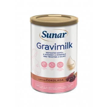 SUNAR Gravimilk s príchuťou čokoláda 450g