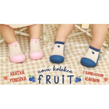 ATTIPAS Topánočky Fruit A21FR Blue S veľ.19, 96-108 mm
