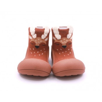 ATTIPAS Topánočky Zootopia A21ZO Brown L veľ.21,5, 116-125 mm