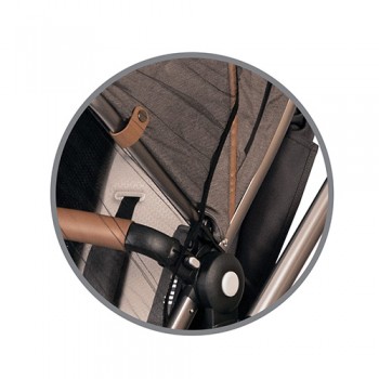 BABYONO Sieťka na kočík univerzálna - čierna