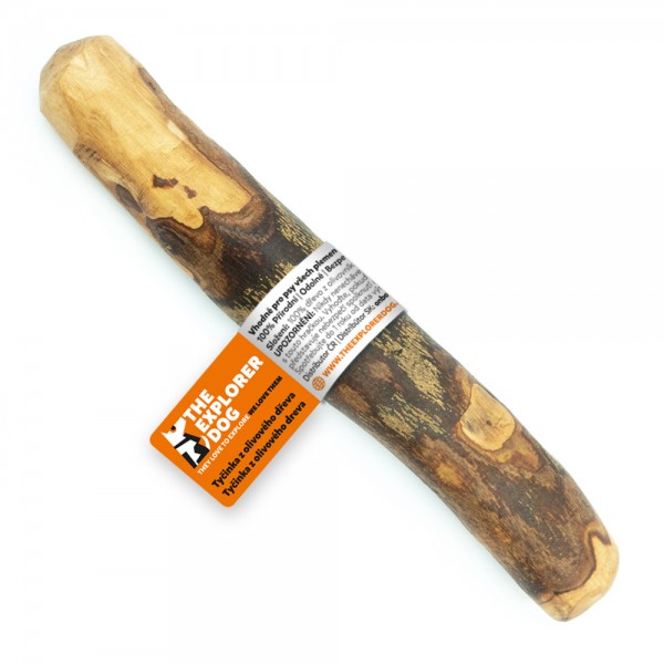EXPLORER DOG Žuvacia tyčinka z olivového dreva M