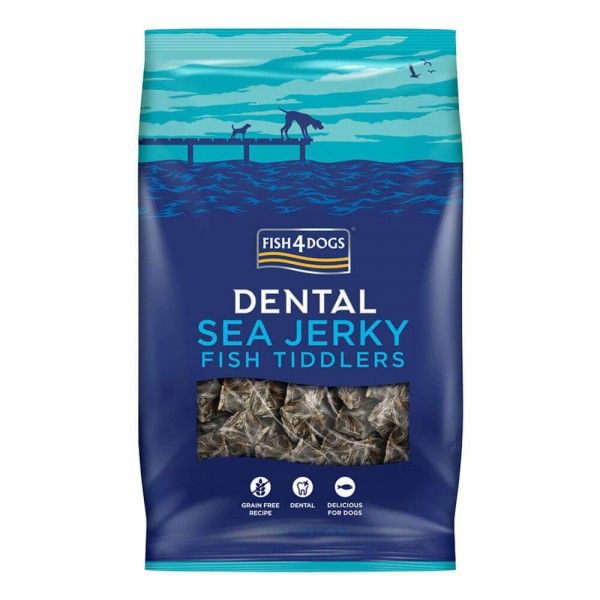 FISH4DOGS Dentálne pamlsky pre psov morská ryba - rybičky 575g