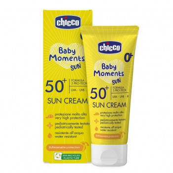 CHICCO Krém detský na opaľovanie SPF50+ 75ml, 0m+