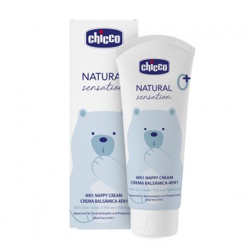 CHICCO Krém na detský zadoček Natural Sensation so zinkom a pantenolom 100ml, 0m+