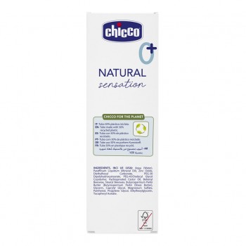 CHICCO Krém na detský zadoček Natural Sensation so zinkom a pantenolom 100ml, 0m+
