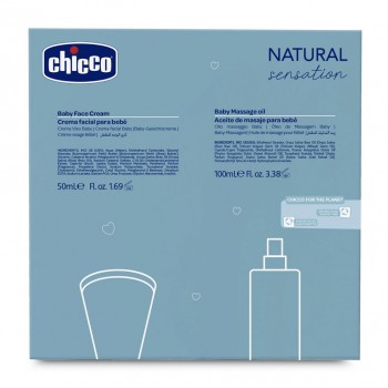 CHICCO Set darčekový kozmetický Natural Sensation - We Are Two 0m+