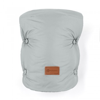 PETITE&MARS Rukávnik / rukavice Jasie na kočík Quiet Grey