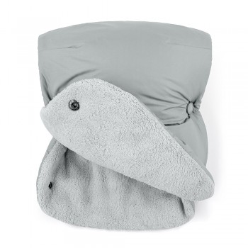 PETITE&MARS Rukávnik / rukavice Jasie na kočík Quiet Grey