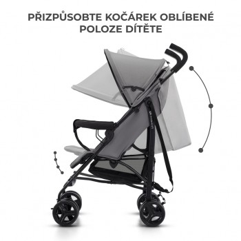 KINDERKRAFT Kočík golfový Tik Stone grey