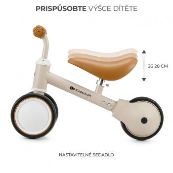 KINDERKRAFT Odrážedlo Cutie Beige