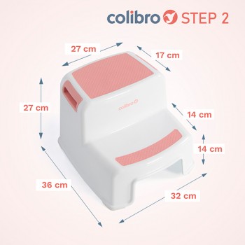Detský schodík Colibro Step2 Pink