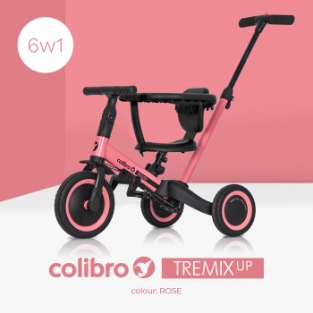 Odrážadlo/bicykel Colibro TremixUP Rose