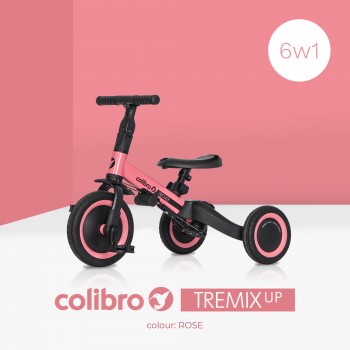 Odrážadlo/bicykel Colibro TremixUP Rose